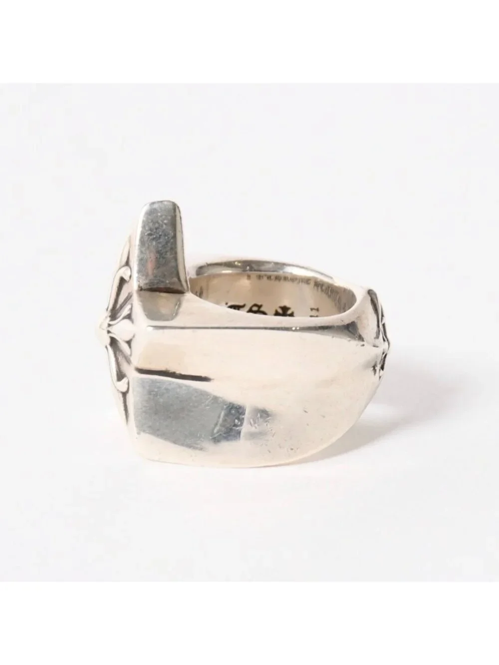 Chrome Hearts Large Sterling Silver Ring